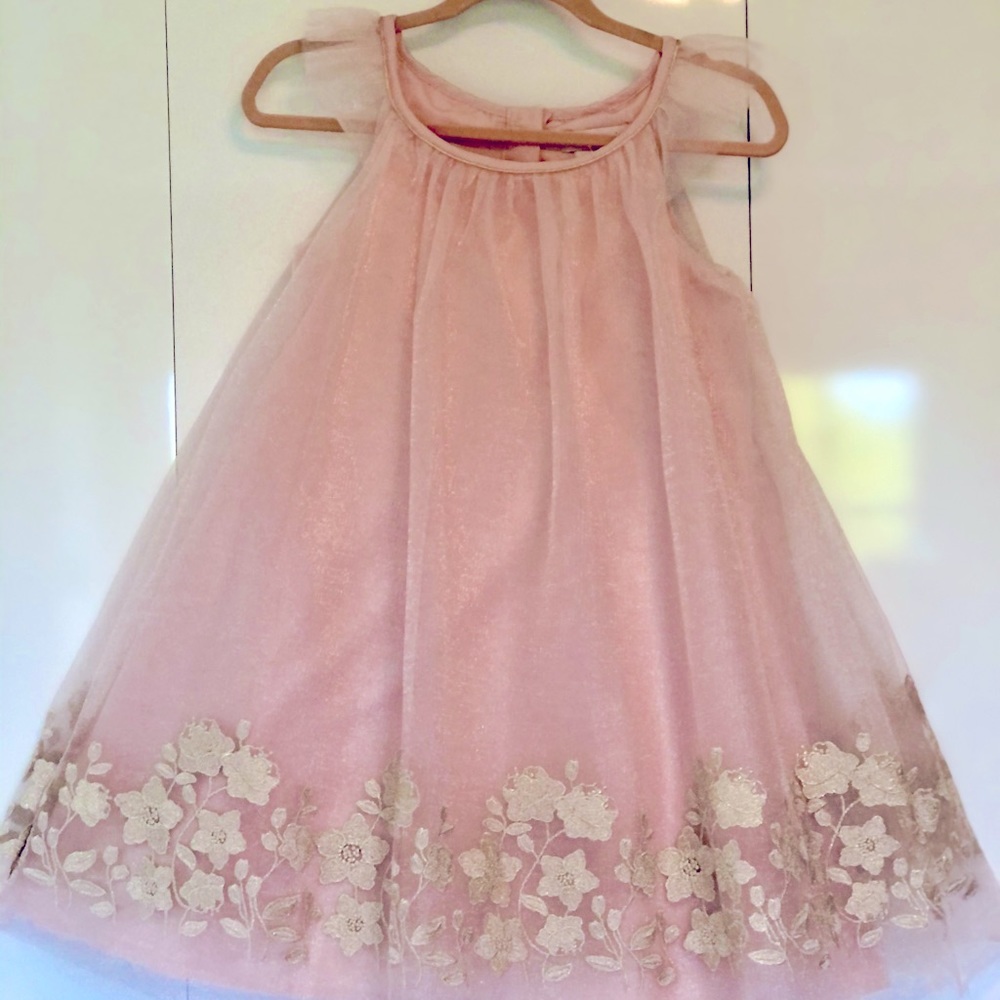Catherine Malandrino Embroidered Tulle Dress